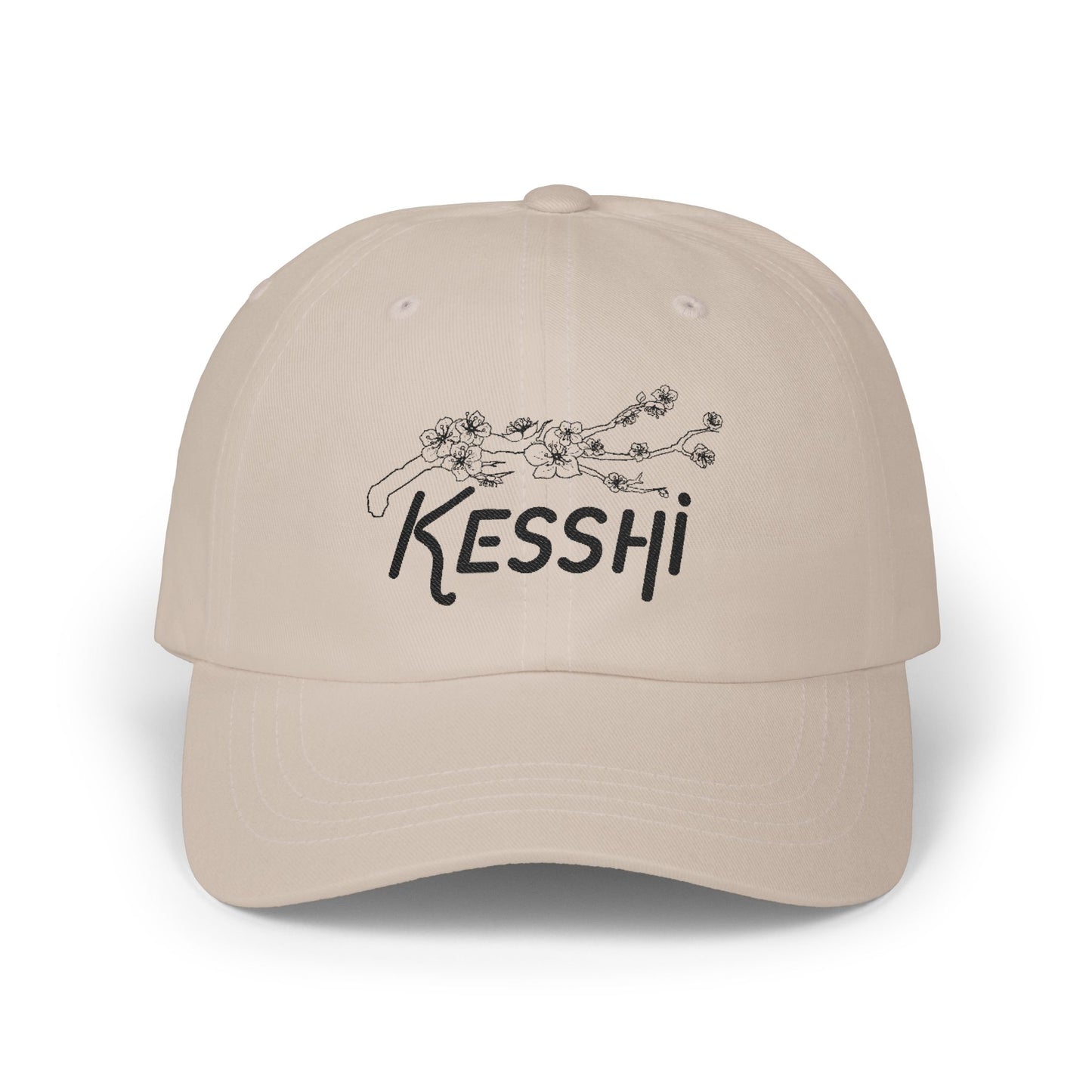 Kesshi Cherry Blossom Logo Dark | Baseball Hat
