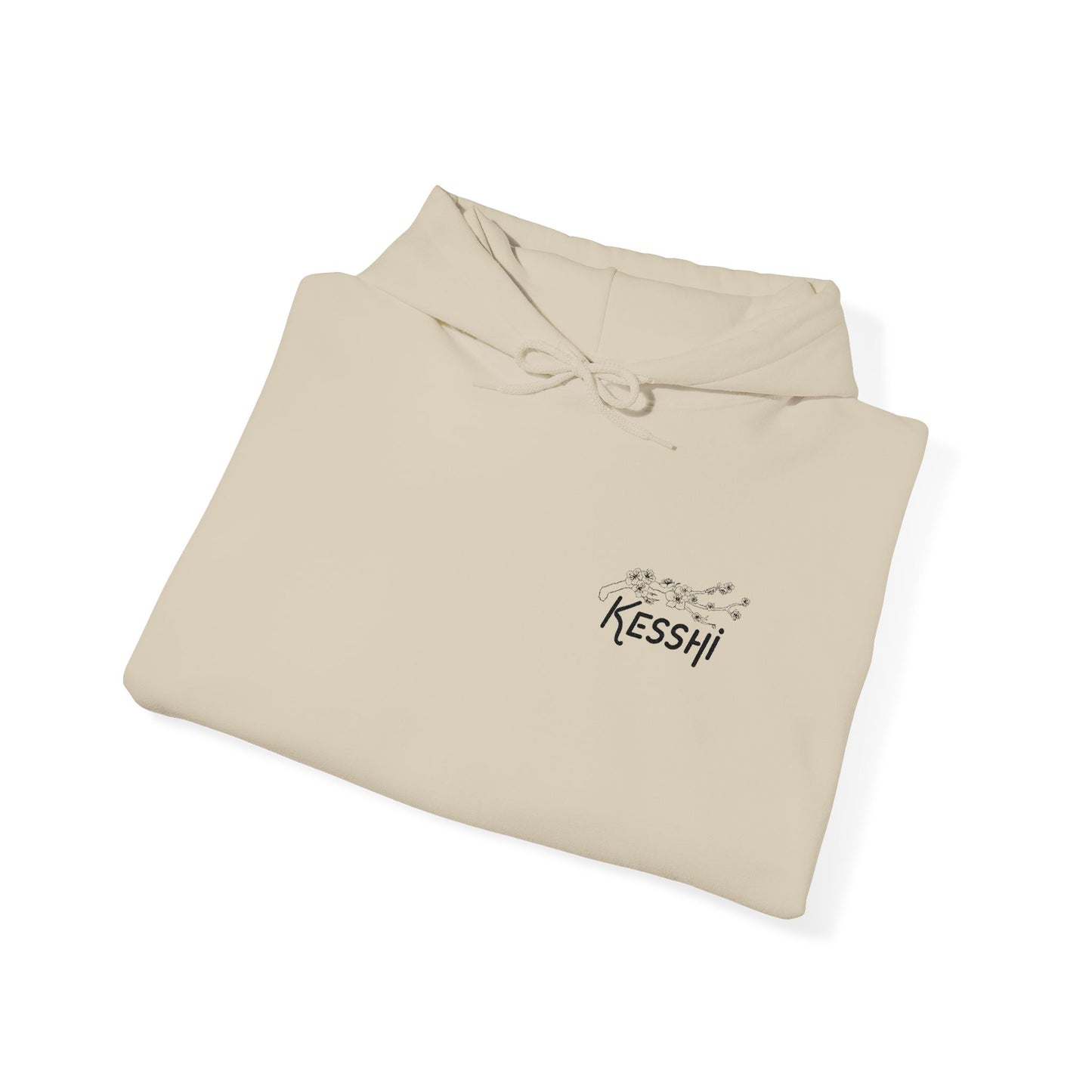 Kesshi Cherry Blossom Logo Embroidered Hoodie | Light