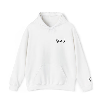 Embroidered Kesshi Logo Hoodie Light | 'K' Wrist Accent | Sweatshirt
