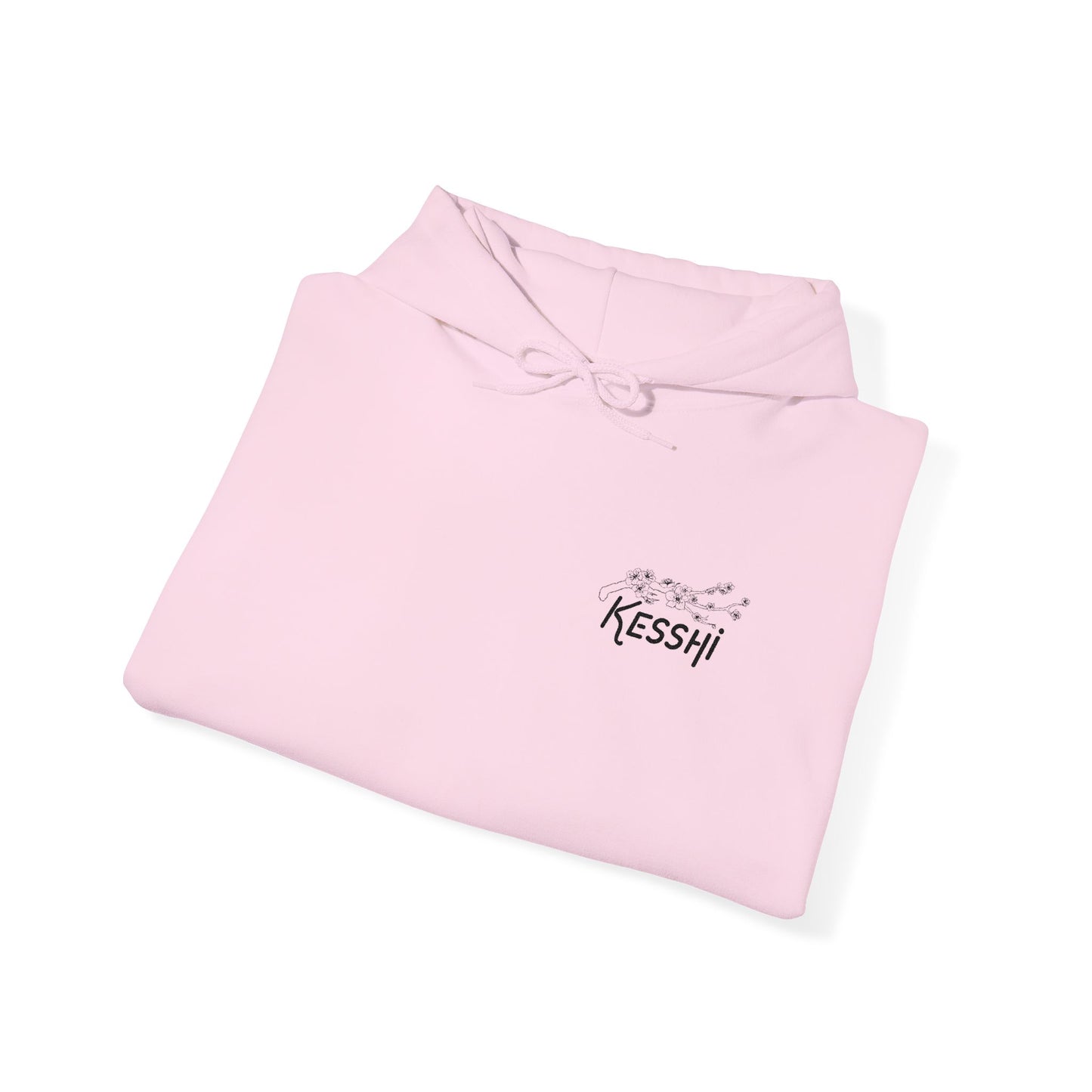 Kesshi Cherry Blossom Logo Embroidered Hoodie | Light