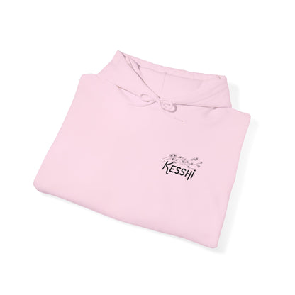 Kesshi Cherry Blossom Logo Embroidered Hoodie | Light