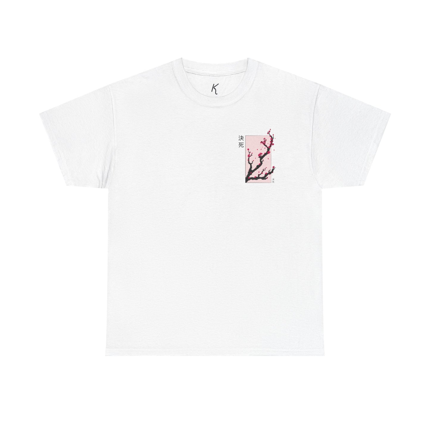 Cherry Blossom Temple Outline Tee
