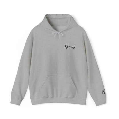 Embroidered Kesshi Logo Hoodie Light | 'K' Wrist Accent | Sweatshirt