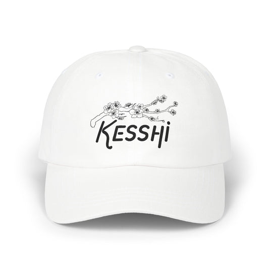 Kesshi Cherry Blossom Logo Dark | Baseball Hat