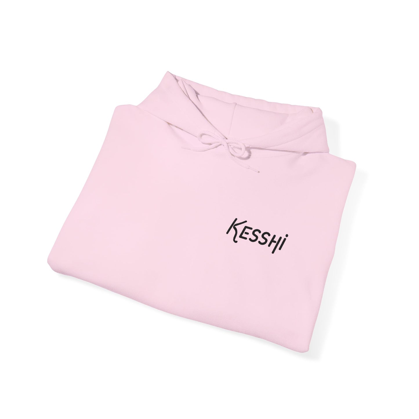 Embroidered Kesshi Logo Hoodie Light | 'K' Wrist Accent | Sweatshirt