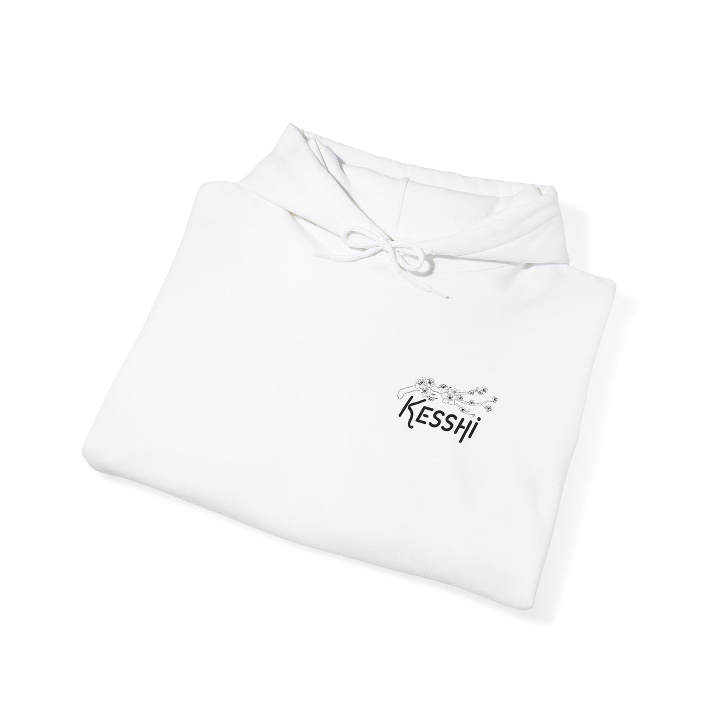 Kesshi Cherry Blossom Logo Embroidered Hoodie | Light