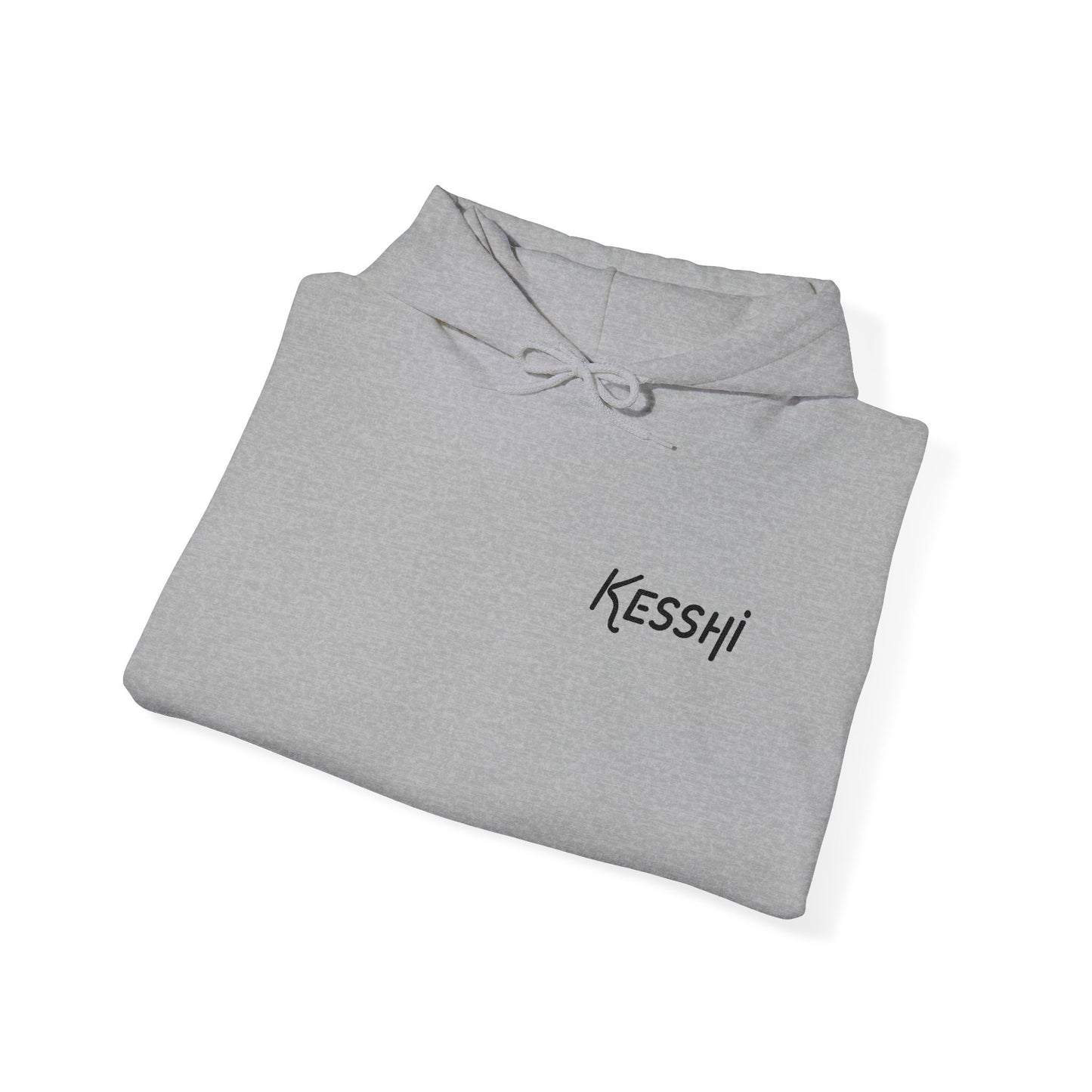 Embroidered Kesshi Logo Hoodie Light | 'K' Wrist Accent | Sweatshirt