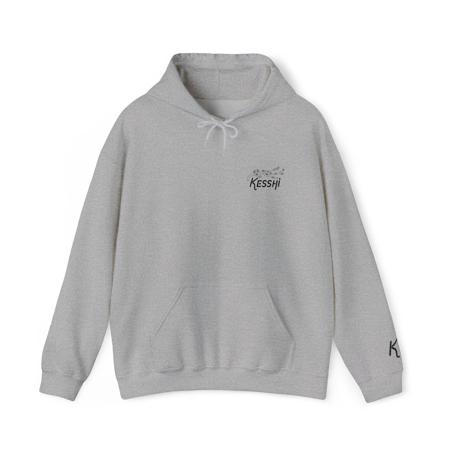 Kesshi Cherry Blossom Logo Embroidered Hoodie | Light