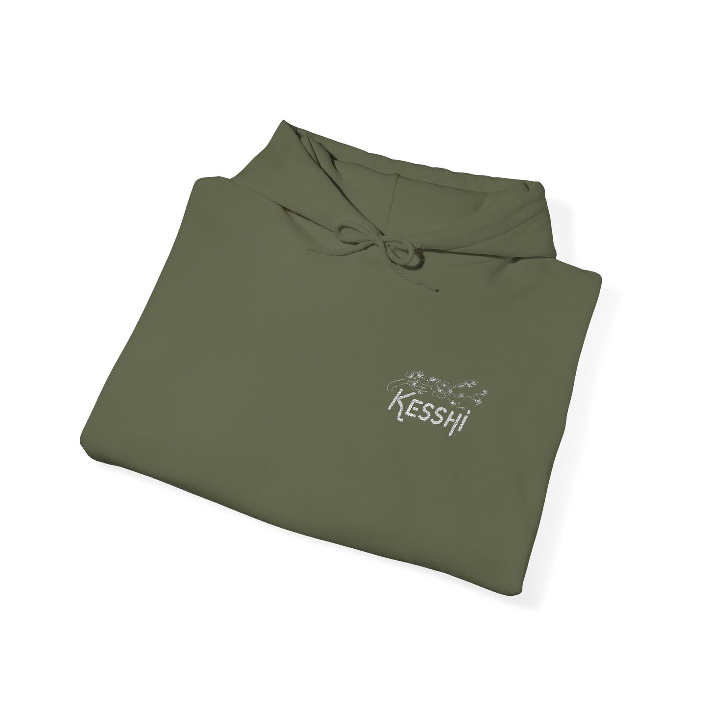 Kesshi Cherry Blossom Embroidered Hoodie Dark | 'K' Wrist Accent | Sweatshirt
