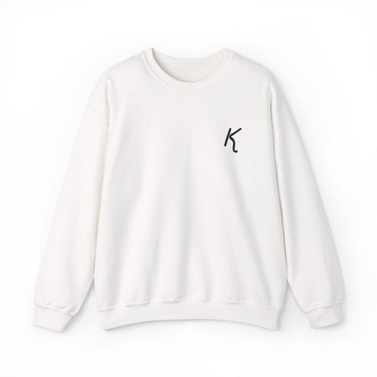 "K" Logomark Sweatshirt | Light