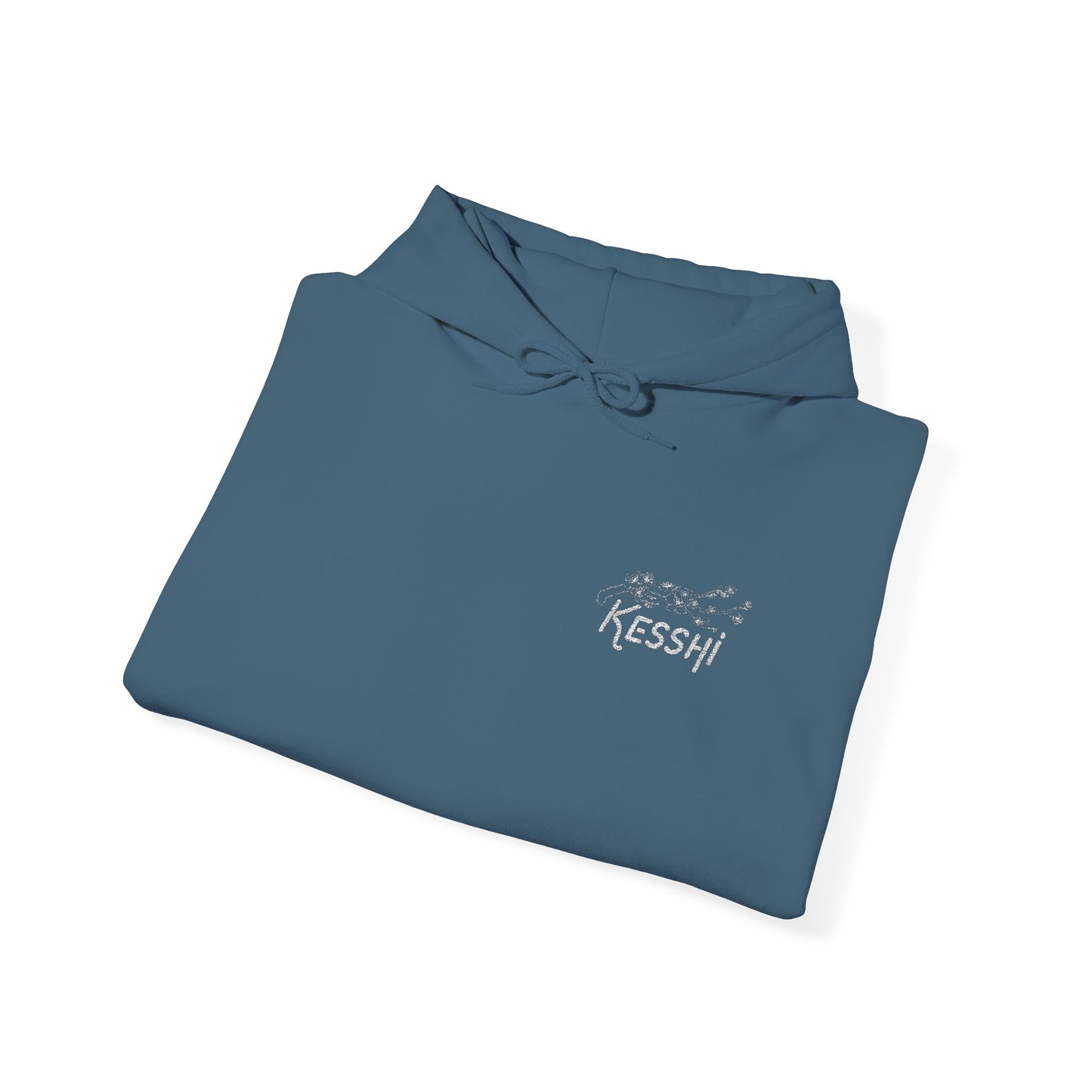 Kesshi Cherry Blossom Embroidered Hoodie Dark | 'K' Wrist Accent | Sweatshirt