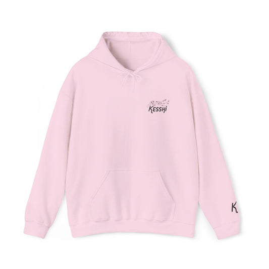 Kesshi Cherry Blossom Logo Embroidered Hoodie | Light