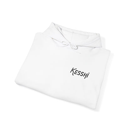 Embroidered Kesshi Logo Hoodie Light | 'K' Wrist Accent | Sweatshirt